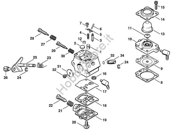 Carburatore WT-227 FC 72 FC 72 brand Stihl